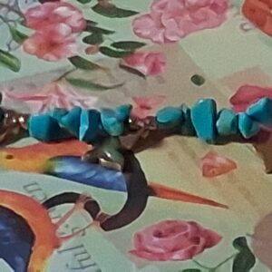 bracelet pour femme en pierre naturelle turquoise