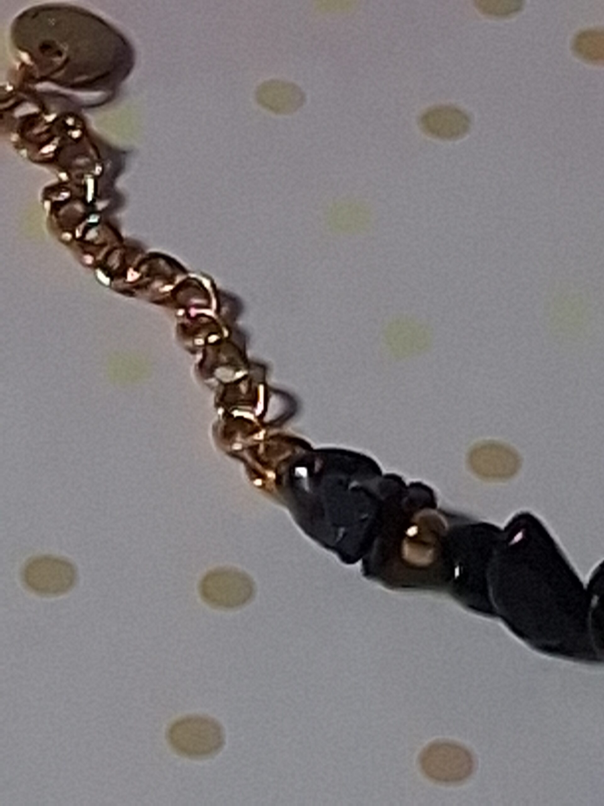 bracelet pour femme en pierre naturelle noire bracelet pour femme en pierre naturelle noire