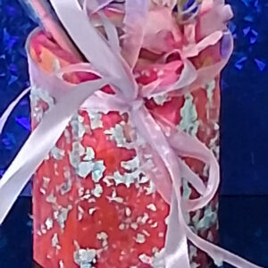 pot a crayon customise sur support en bois