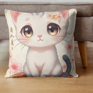 coussin grande dimension en coton bio