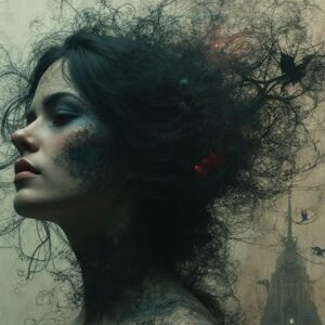 impressiom numerique grand format artiste contemporaine